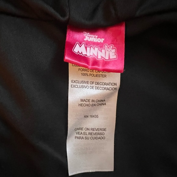 Disney Junior Minnie Mouse Raincoat Jacket - Picture 5 of 7